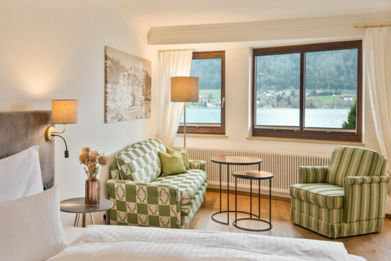 Das Doppelzimmer Filbling Stammhaus im Waldhof Fuschlsee Resort