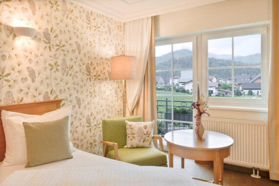 Das Einzelzimmer Sulzberg im Waldhof Fuschlsee Resort