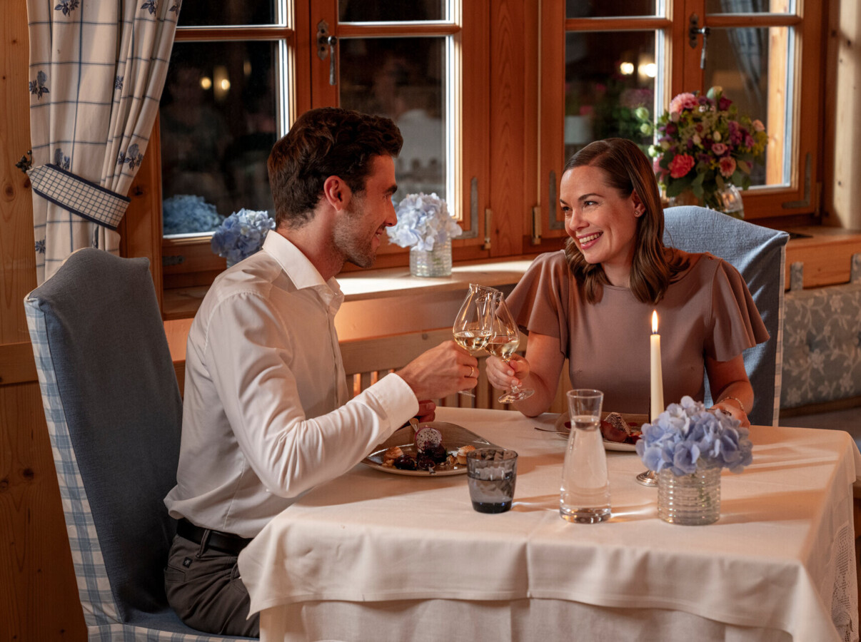 Kulinarischer Genuss auf Haubenniveau im Restaurant des Hotel Ebner's Waldhof.