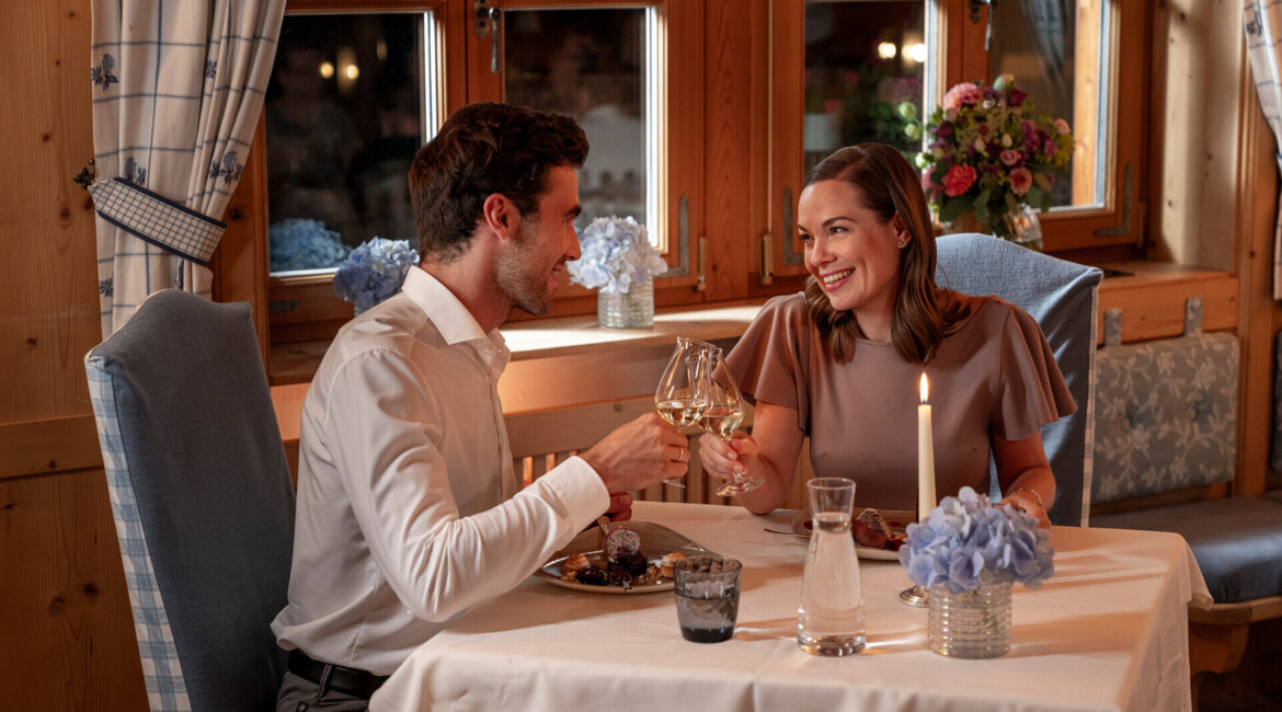 Kulinarischer Genuss auf Haubenniveau im Restaurant des Hotel Ebner's Waldhof.