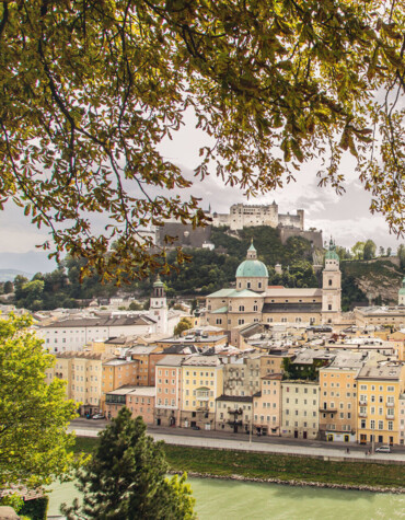 Blick auf die Salzburger Altstadt.